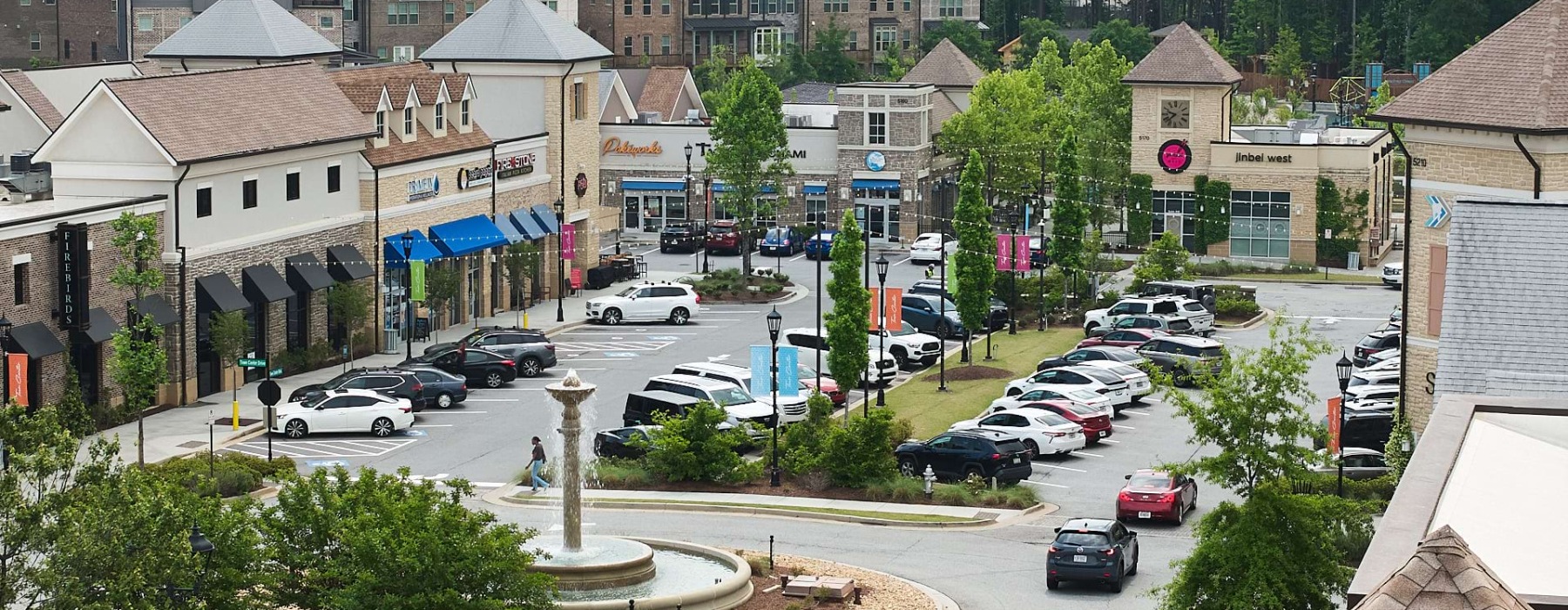 town center
