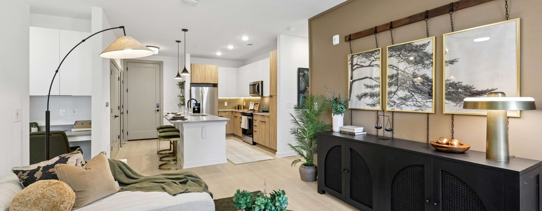 Spacious enough for entertaining, cozy enough for quiet nights in